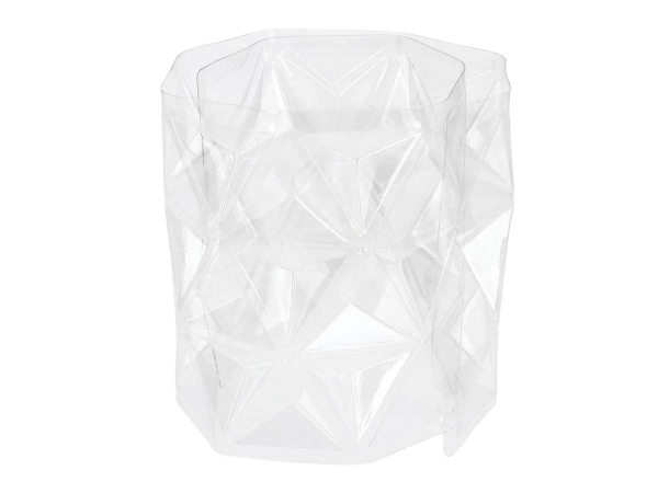 Origami Stencil Pyramid Set of 2